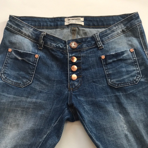 One Teaspoon Super Dupers Size 28 - Picture 4 of 8